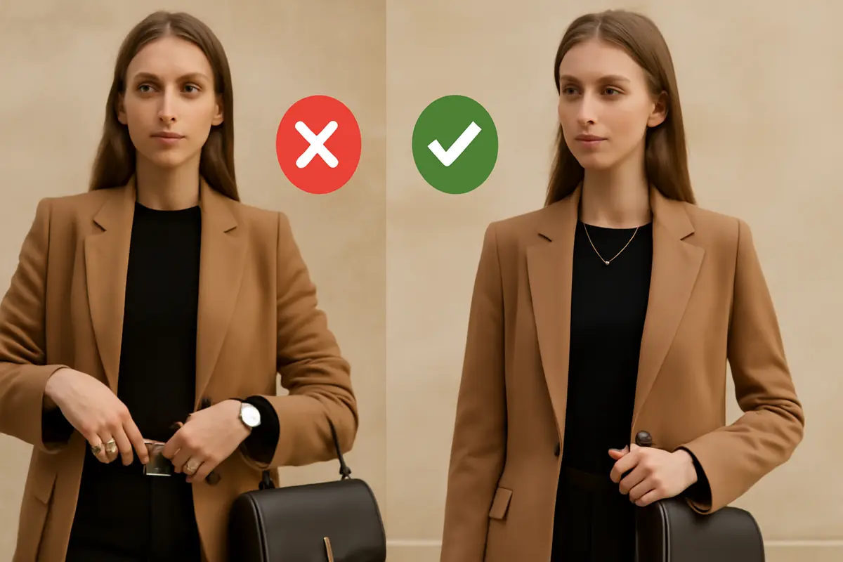 Stai indossando gli accessori nel modo sbagliato? Semplici regole per elevare il tuo stile senza errori