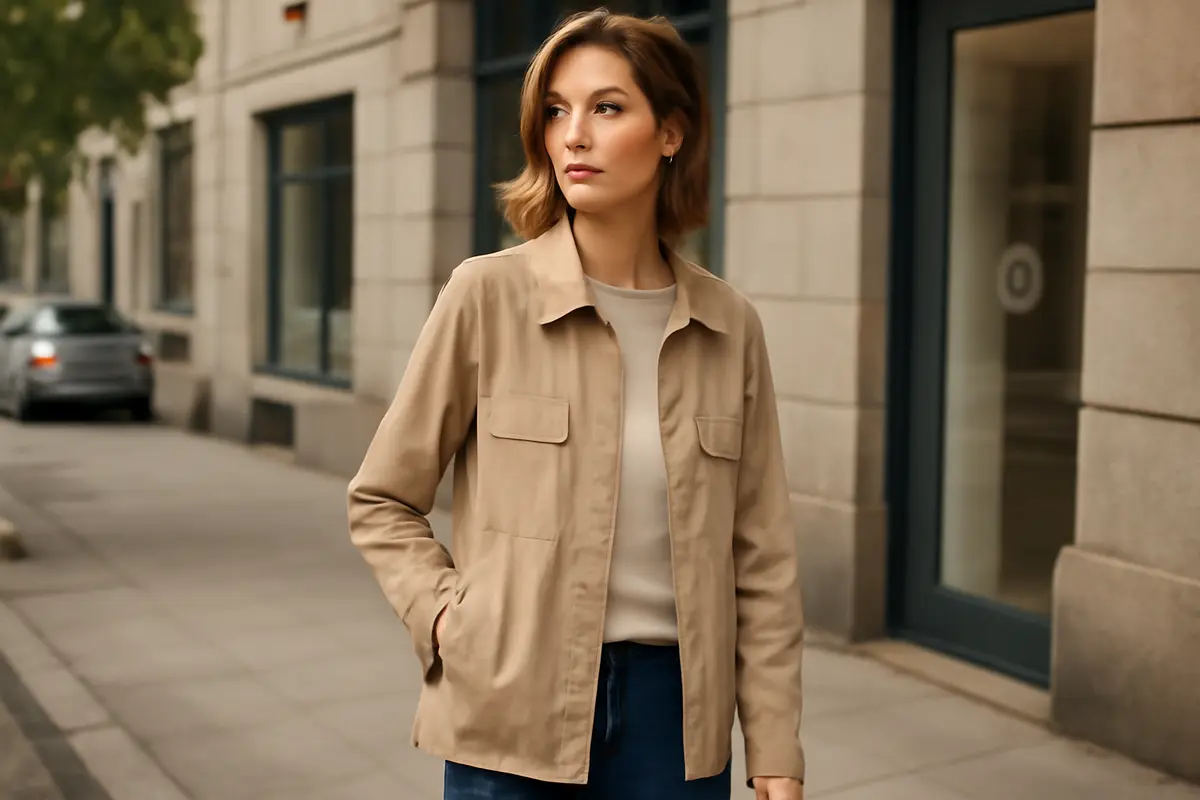 Capospalla leggero per la mezza stagione: i tessuti che assicurano comfort e stile nelle giornate variabili