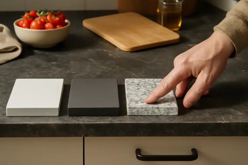 Qual è il materiale migliore per il piano cucina? Evita l’errore che compromette durata e stile
