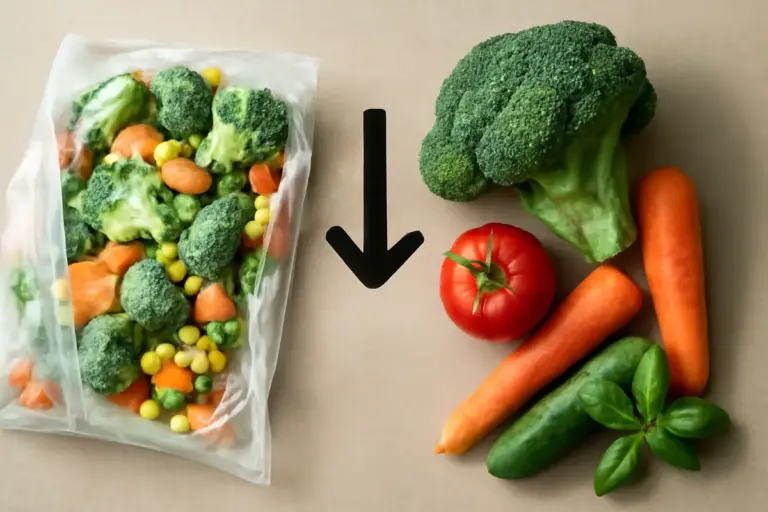 Surgelati e freschi: qual è davvero più sano? Sfatiamo un mito che confonde tanti consumatori